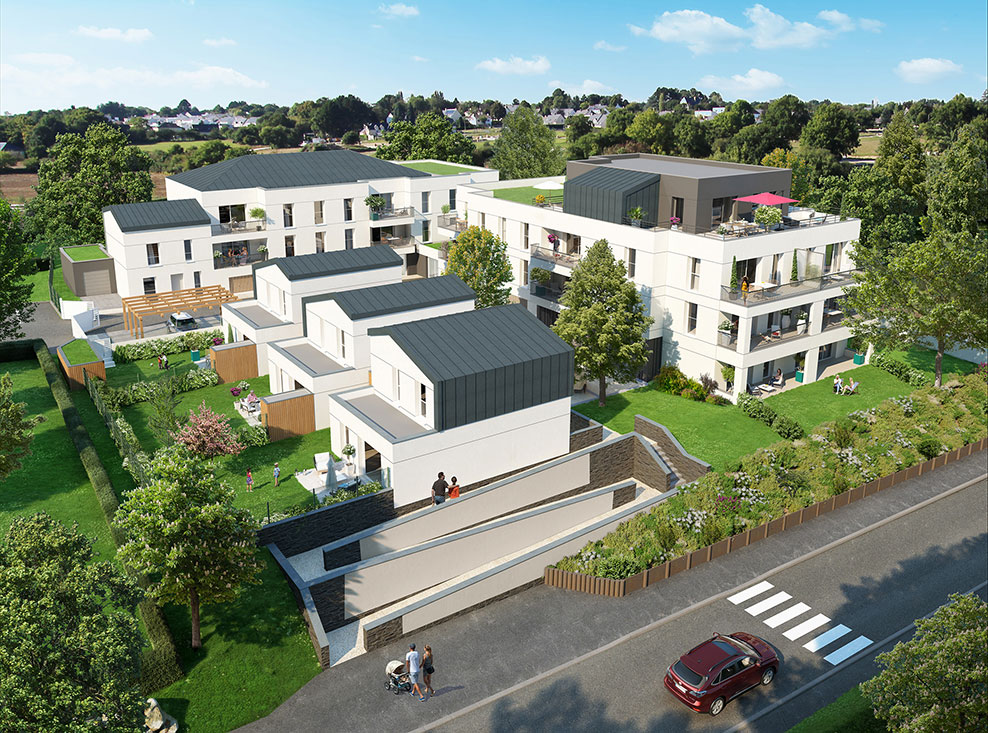 Villa Silo Logements Neufs Montreuil Juign Abraham Promotion Villa Silo Logements Neufs Montreuil Juign Abraham Promotion