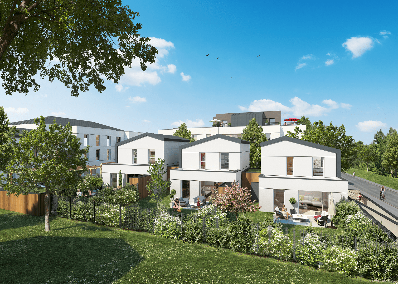 Villa Silo Logements Neufs Montreuil Juign Abraham Promotion Villa Silo Logements Neufs Montreuil Juign Abraham Promotion