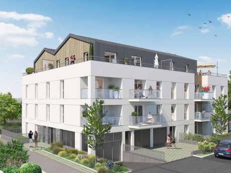 Projet immobilier d'appartement à vendre neufs, meublés, Angers