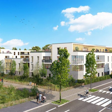 Projet immobilier de maisons et d'appartements neufs à vendre, Angers